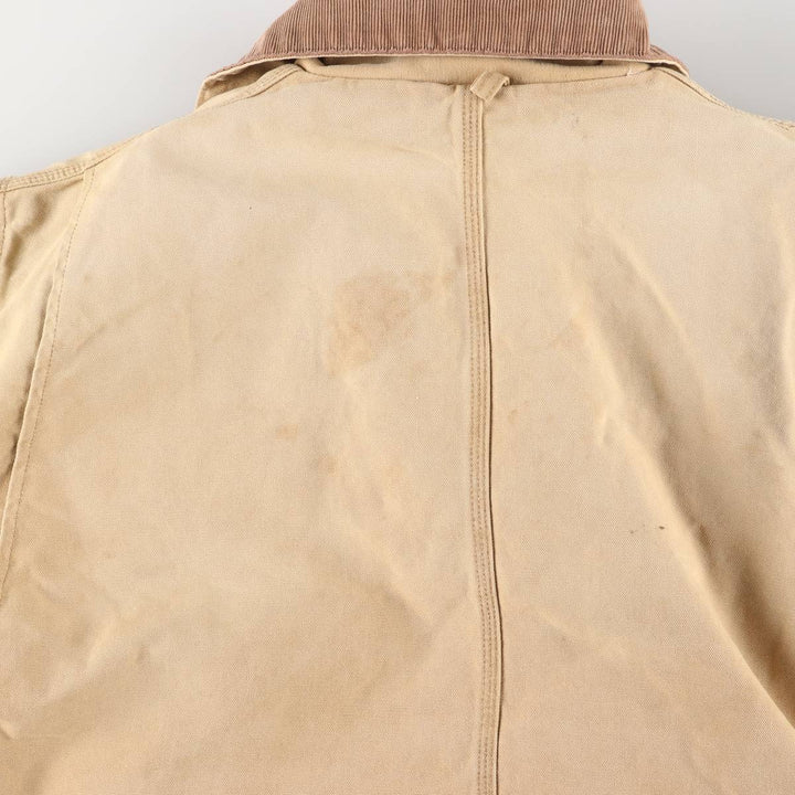 Carhartt Traditional Jacket, Padded Duck Work Jacket, Men's XXL unclear Beige type Vintage Second Hand
