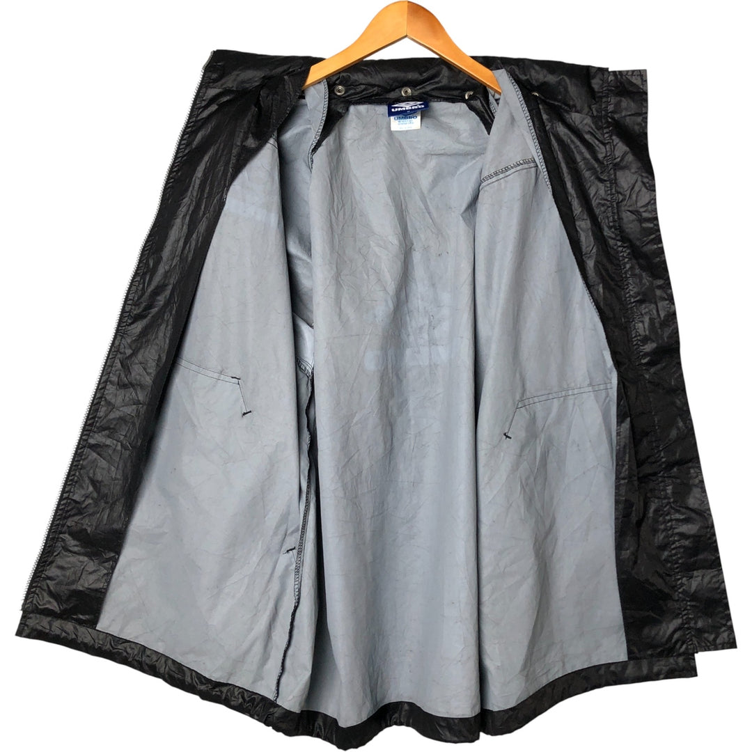 90'S UMBRO Windbreaker, Men's M size, Vintage polyester black type Vintage Second Hand