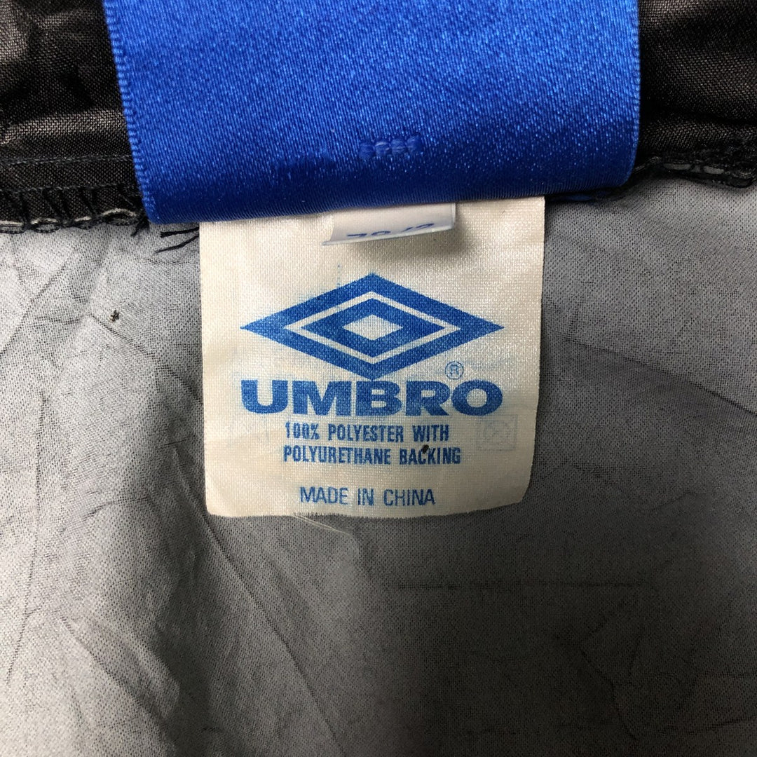 90'S UMBRO Windbreaker, Men's M size, Vintage polyester black type Vintage Second Hand