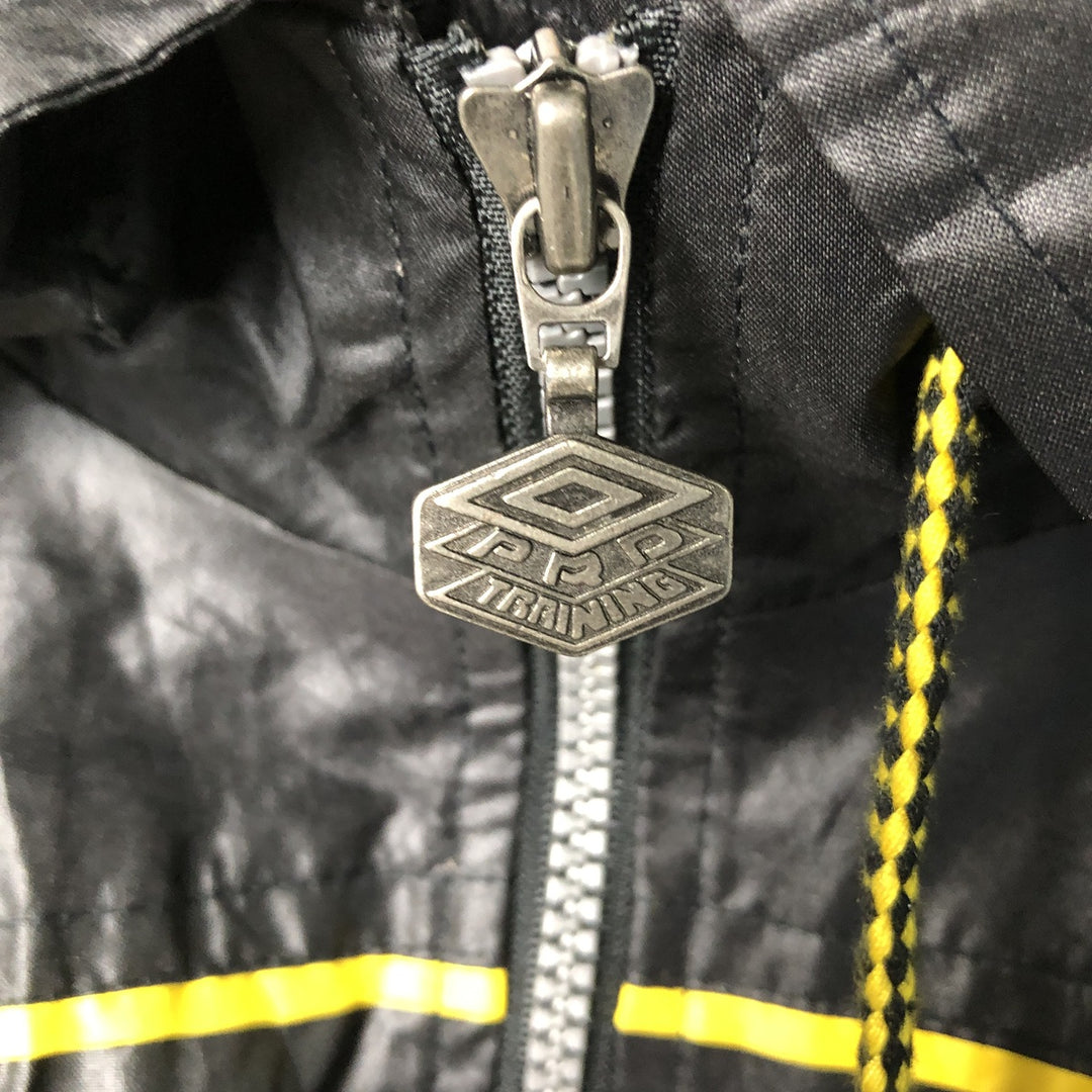 90'S UMBRO Windbreaker, Men's M size, Vintage polyester black type Vintage Second Hand
