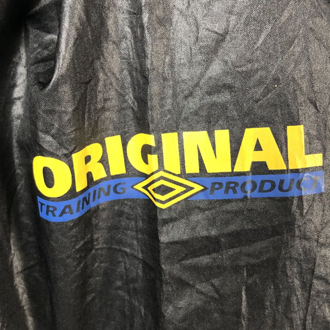 90'S UMBRO Windbreaker, Men's M size, Vintage polyester black type Vintage Second Hand