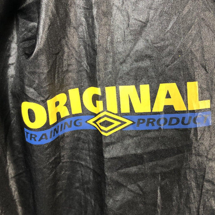 90'S UMBRO Windbreaker, Men's M size, Vintage polyester black type Vintage Second Hand