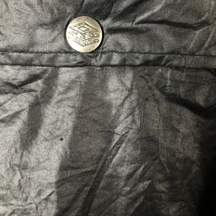 90'S UMBRO Windbreaker, Men's M size, Vintage polyester black type Vintage Second Hand