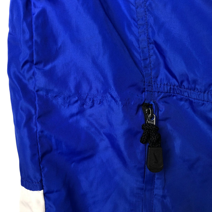90'S Nike NIKE Back Logo Nylon Jacket Men's M Size Vintage Nylon blue type Vintage Second Hand
