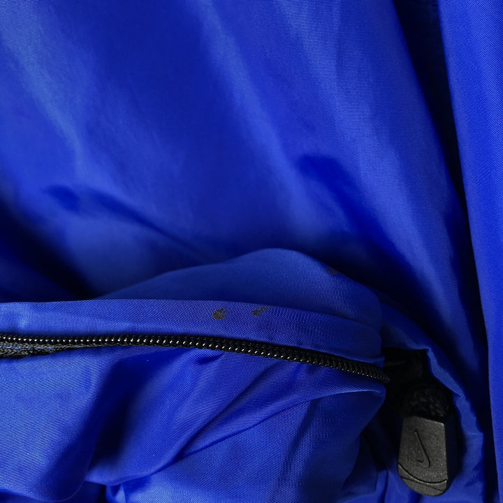 90'S Nike NIKE Back Logo Nylon Jacket Men's M Size Vintage Nylon blue type Vintage Second Hand