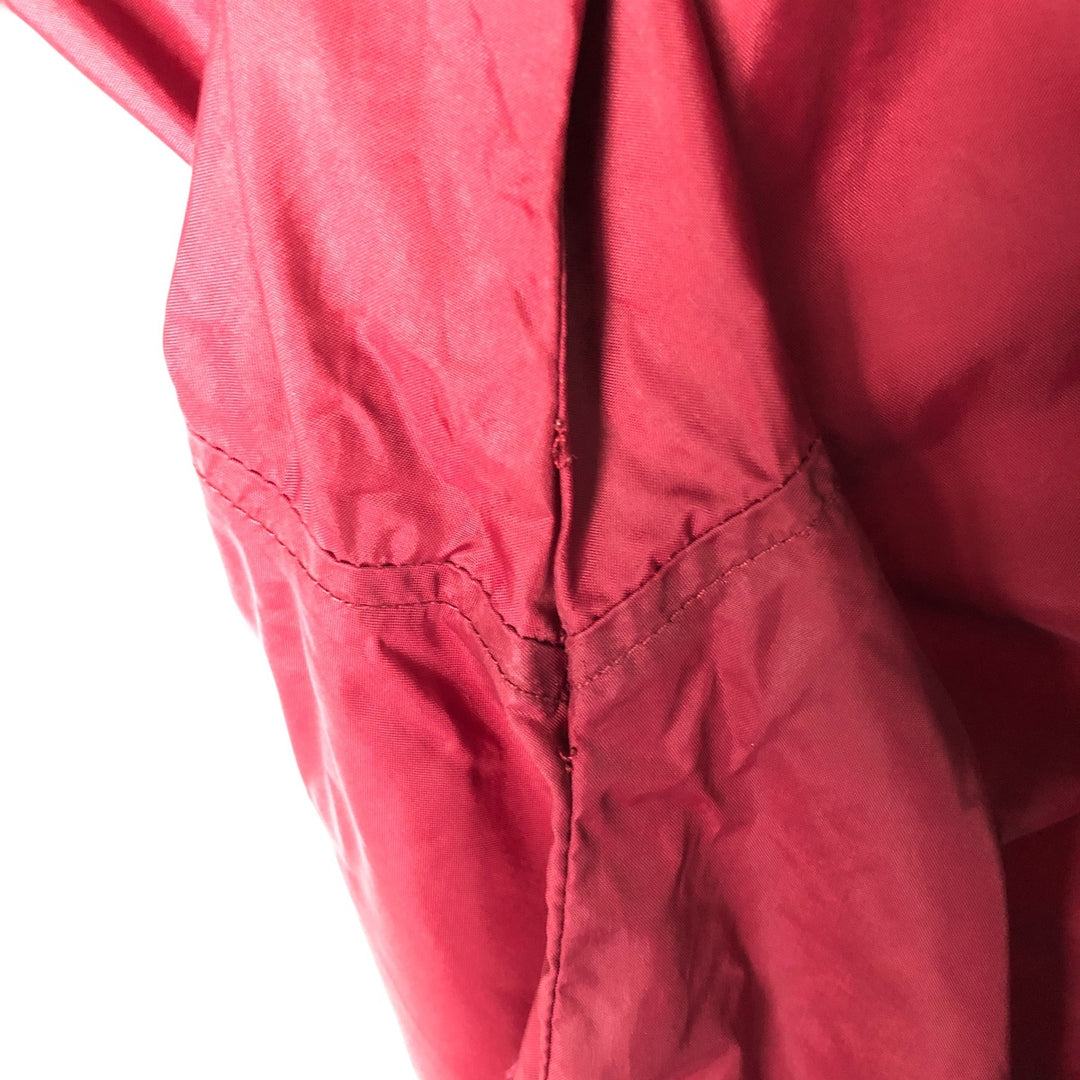 Vintage 90'S Nike NIKE Back Logo Nylon Jacket, Men's Size L Nylon burgundy type Vintage Second Hand
