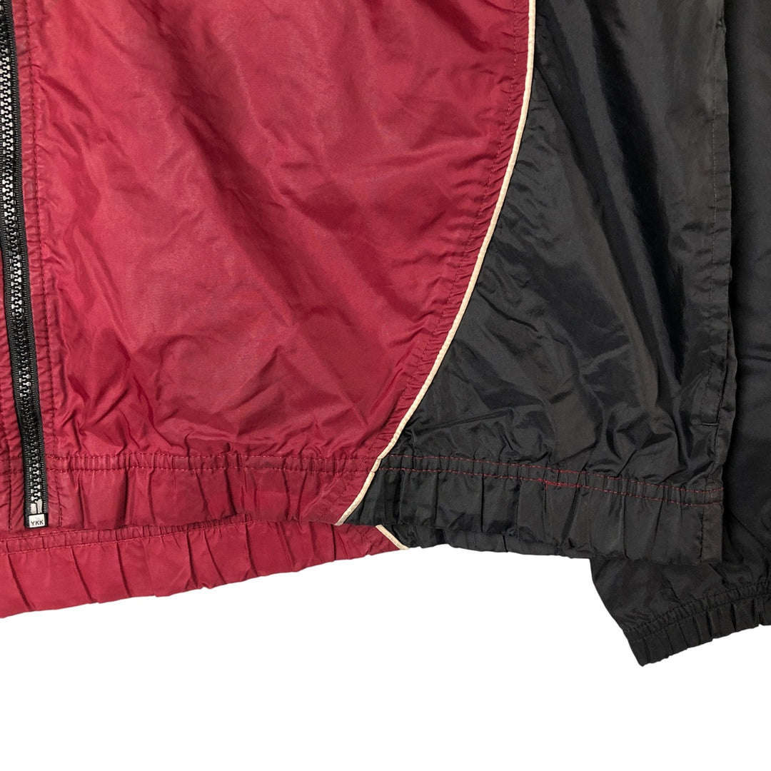 Vintage 90'S Nike NIKE Back Logo Nylon Jacket, Men's Size L Nylon burgundy type Vintage Second Hand