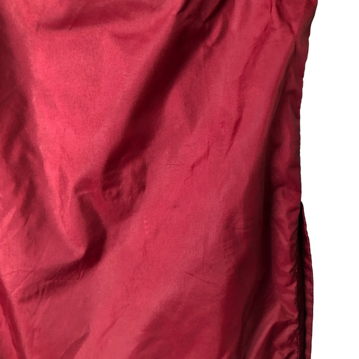 Vintage 90'S Nike NIKE Back Logo Nylon Jacket, Men's Size L Nylon burgundy type Vintage Second Hand
