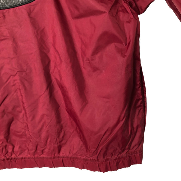 Vintage 90'S Nike NIKE Back Logo Nylon Jacket, Men's Size L Nylon burgundy type Vintage Second Hand