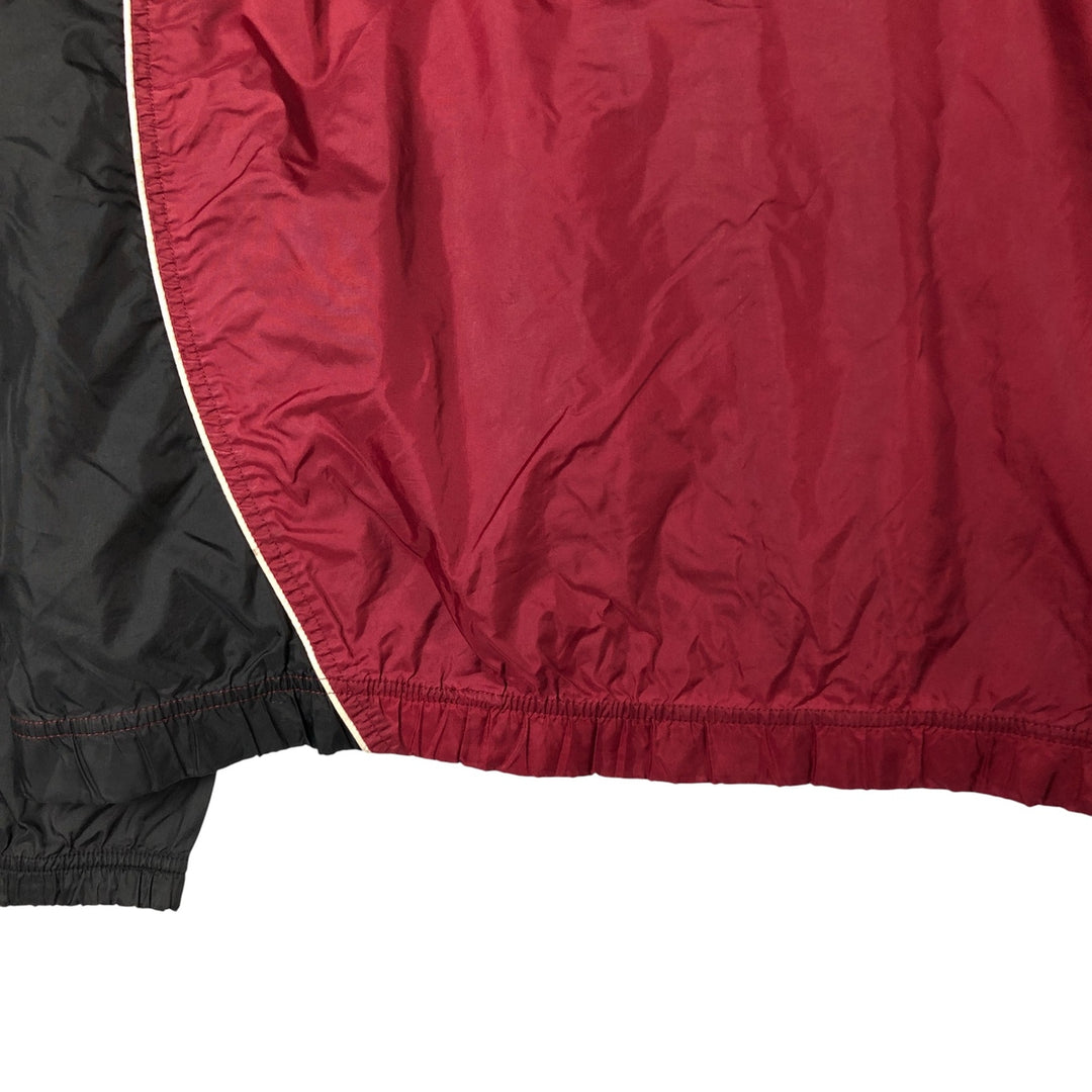Vintage 90'S Nike NIKE Back Logo Nylon Jacket, Men's Size L Nylon burgundy type Vintage Second Hand
