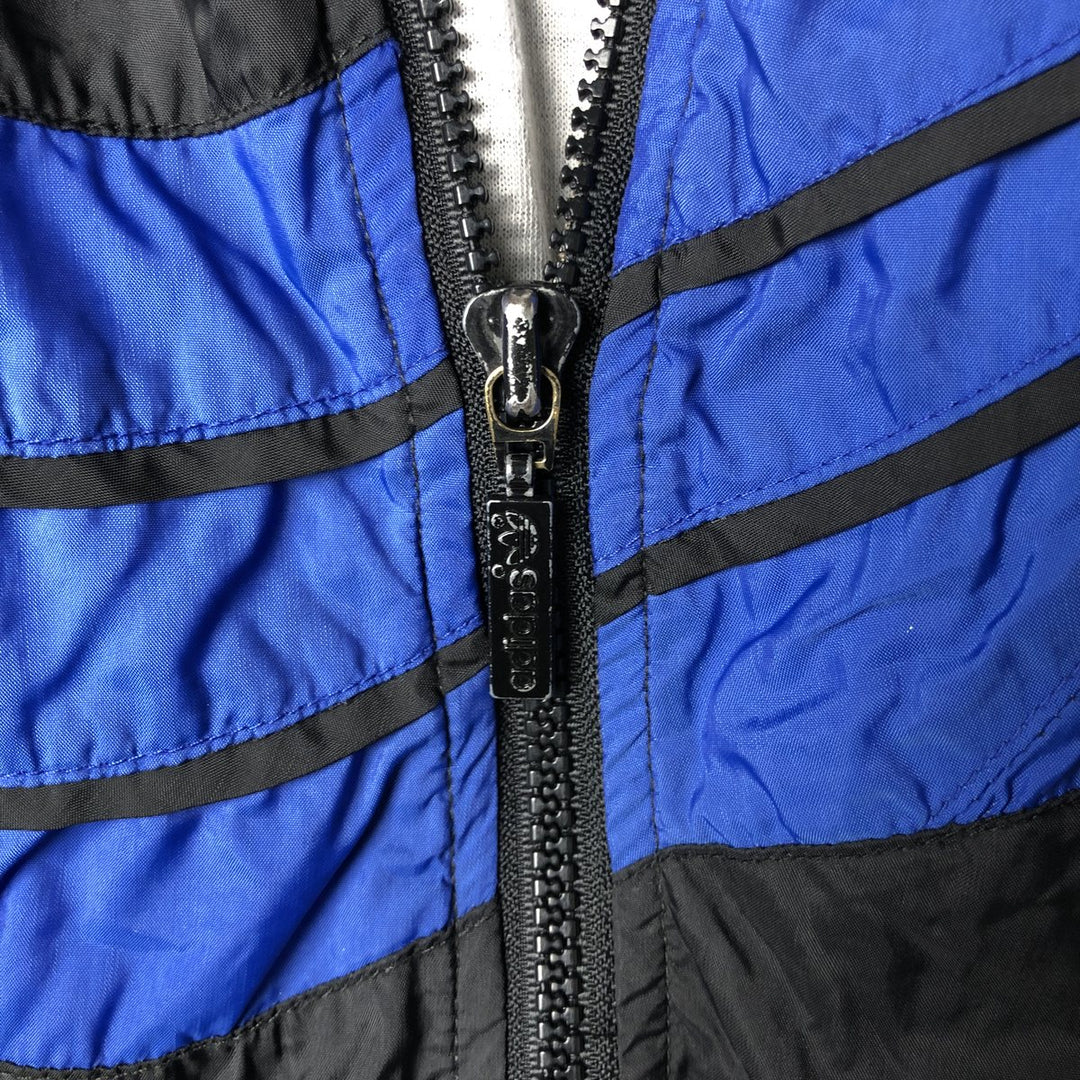 80'S Adidas Nylon Jacket, Men's M Size, Vintage Nylon black type Vintage Second Hand