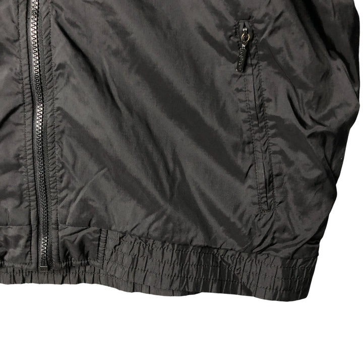 80'S Adidas Nylon Jacket, Men's M Size, Vintage Nylon black type Vintage Second Hand