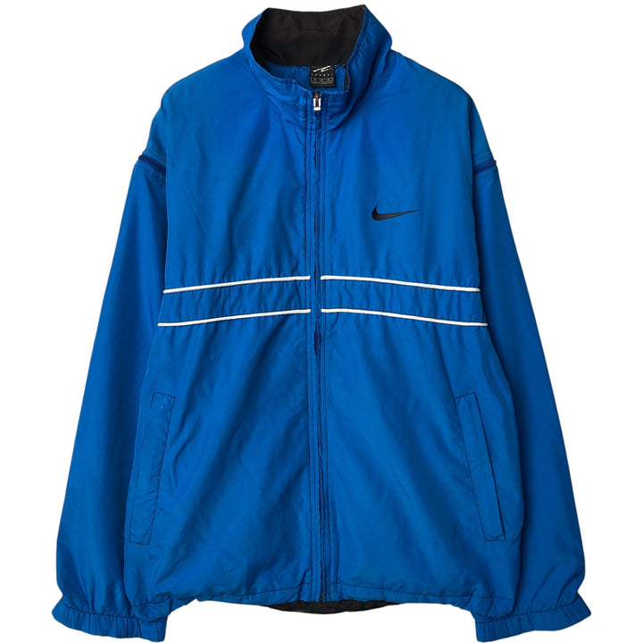 90'S Nike Agassi 2-Way Windbreaker, Men's Size Medium polyester blue type Vintage Second Hand
