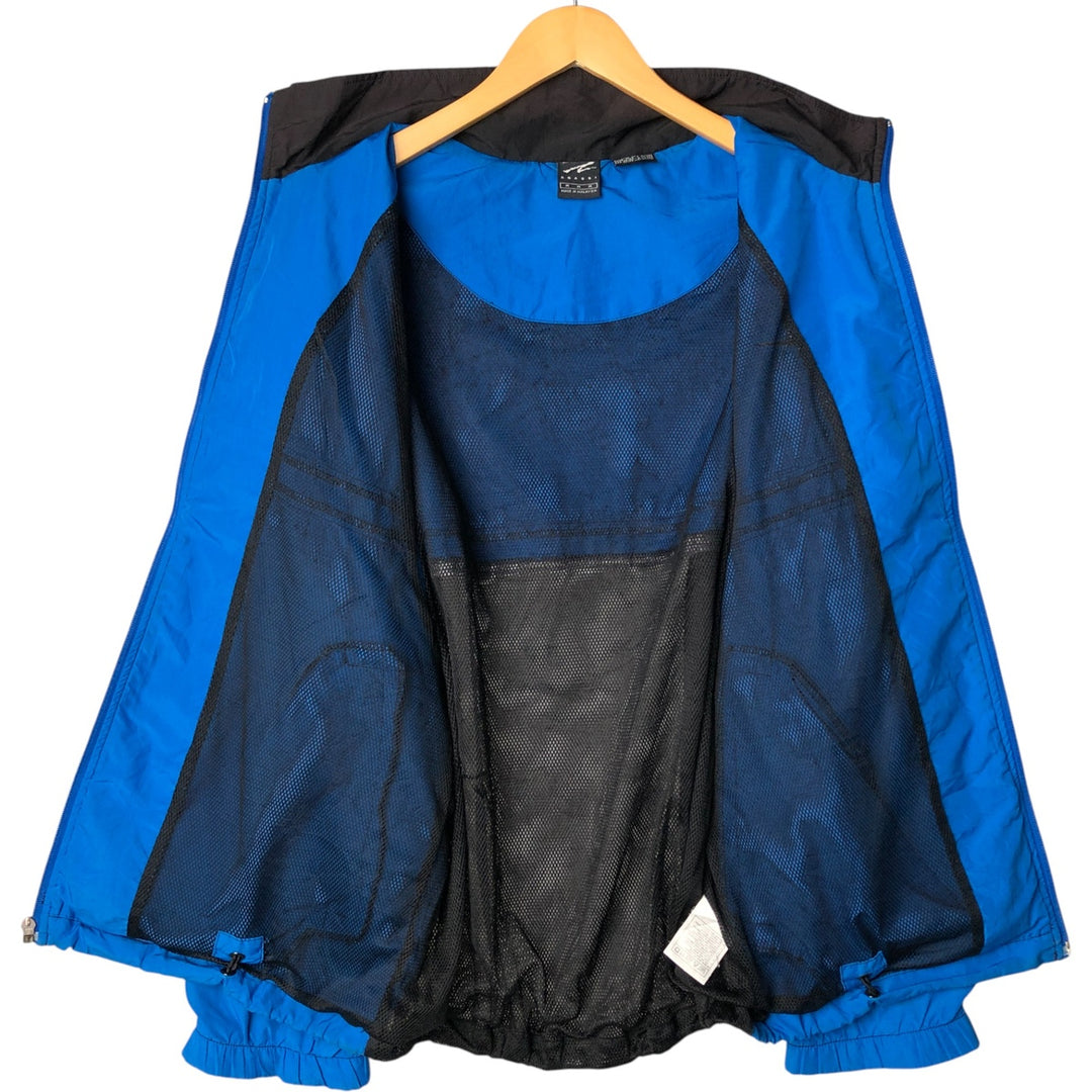 90'S Nike Agassi 2-Way Windbreaker, Men's Size Medium polyester blue type Vintage Second Hand