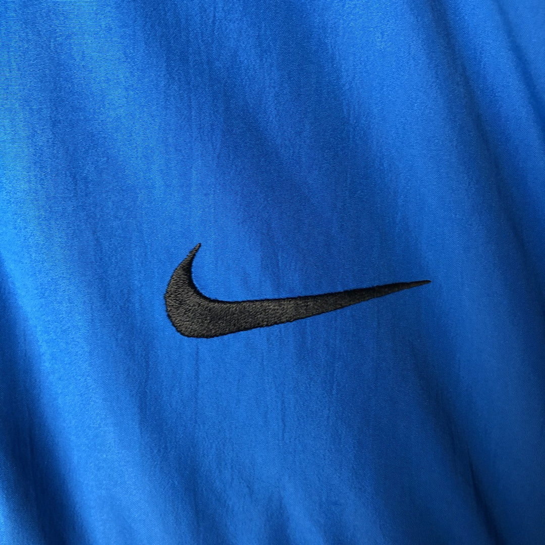 90'S Nike Agassi 2-Way Windbreaker, Men's Size Medium polyester blue type Vintage Second Hand