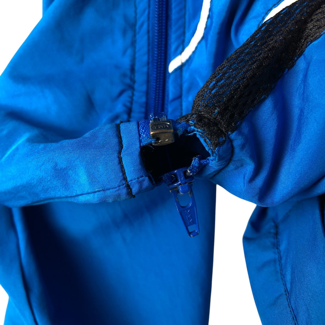 90'S Nike Agassi 2-Way Windbreaker, Men's Size Medium polyester blue type Vintage Second Hand