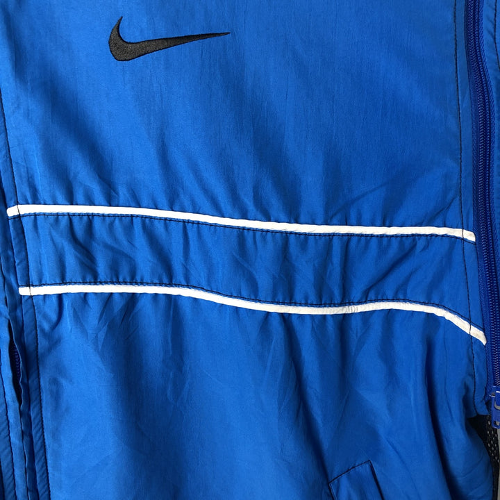 90'S Nike Agassi 2-Way Windbreaker, Men's Size Medium polyester blue type Vintage Second Hand