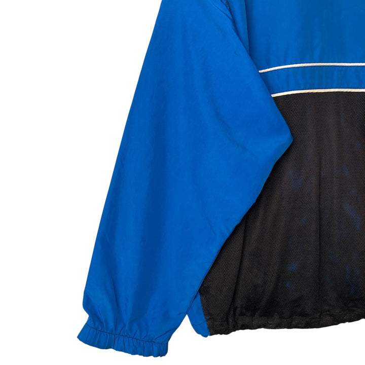 90'S Nike Agassi 2-Way Windbreaker, Men's Size Medium polyester blue type Vintage Second Hand