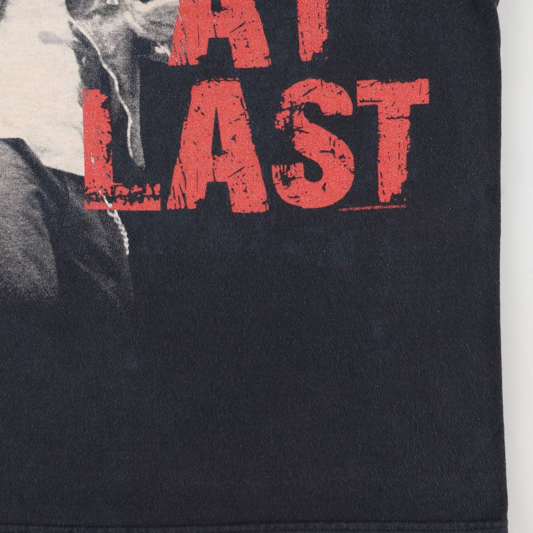 Hanes Lil Wayne Rap T-Shirt, Men's Size L cotton black type Vintage Second Hand