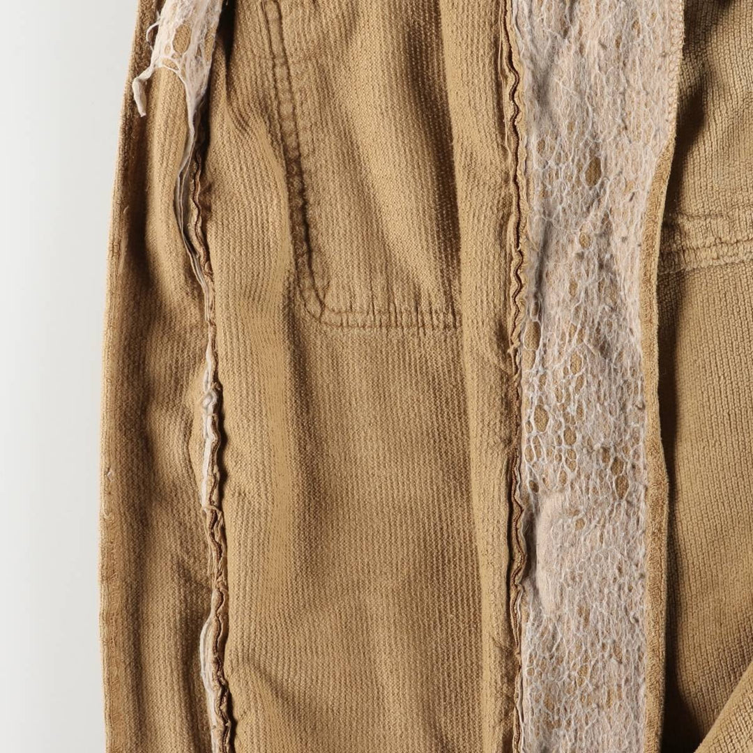 QUIKSILVER SALT WATER DENIM Cotton Jacket, Men's Size M cotton Beige type Vintage Second Hand