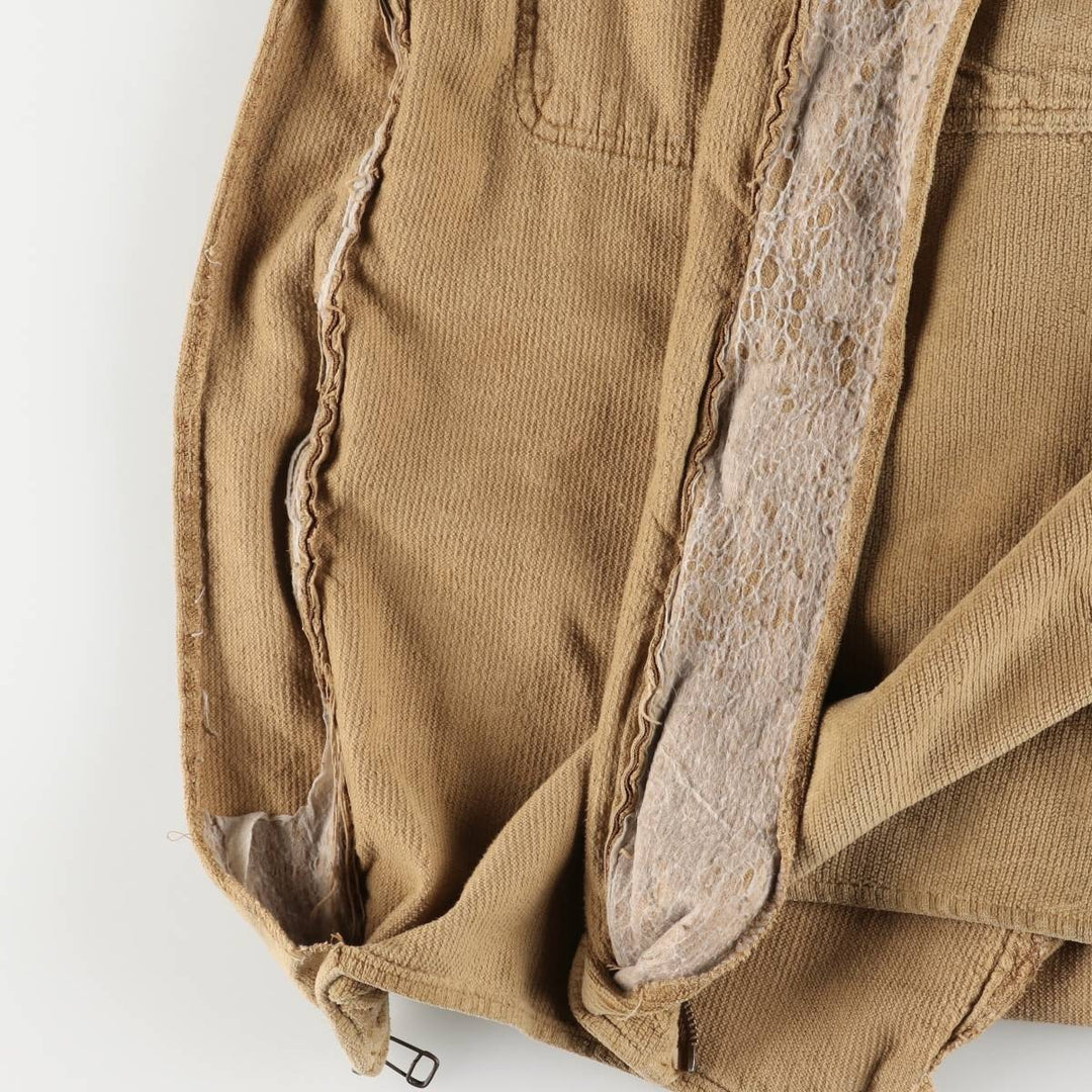 QUIKSILVER SALT WATER DENIM Cotton Jacket, Men's Size M cotton Beige type Vintage Second Hand