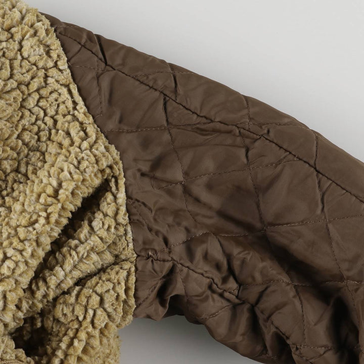 Vintage 1980'S Lee STORM RIDER suede lunch coat, half coat, made in the USA, size L, men's others Khaki type beige Vintage Second Hand