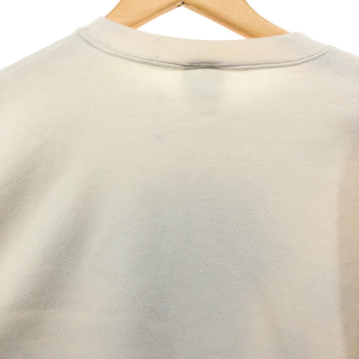 90'S Lee Heavy Weight Dog Print Labrador Retriever Animal Sweatshirt, Men's Size XL cotton unbleached Vintage Second Hand