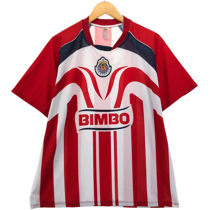 PAULSPORT Mesh Soccer Jersey Game Shirt, Men's Size L polyester red type Vintage Second Hand