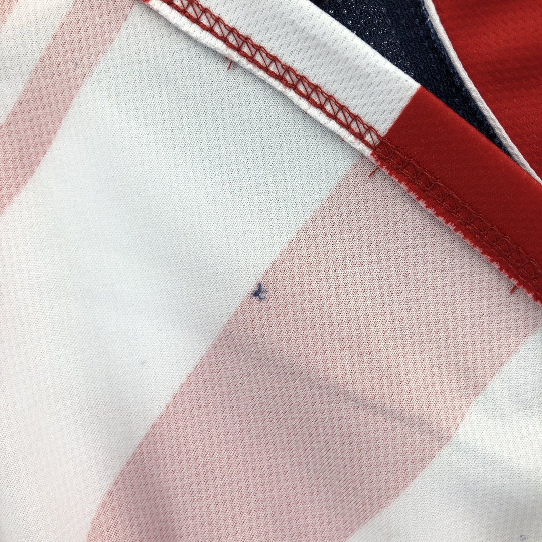 PAULSPORT Mesh Soccer Jersey Game Shirt, Men's Size L polyester red type Vintage Second Hand