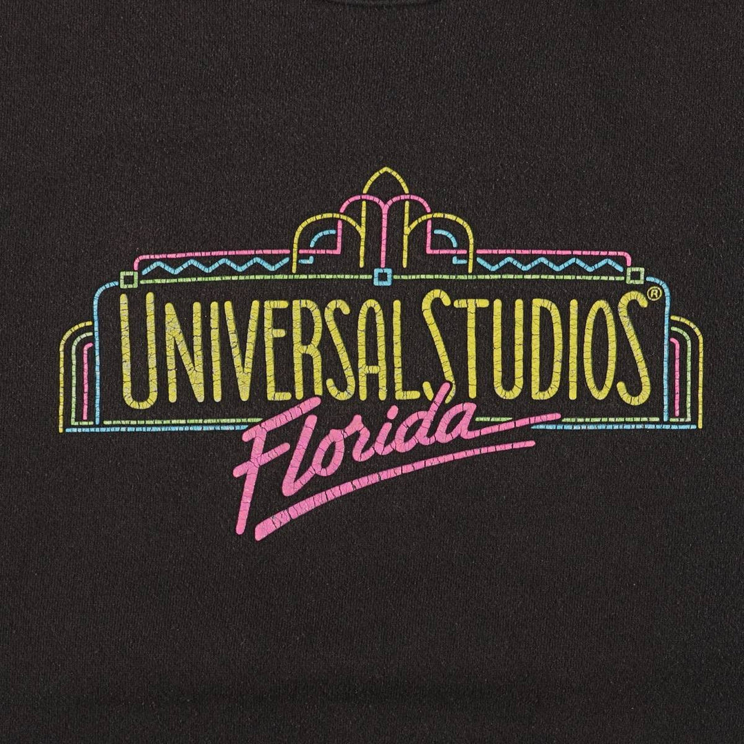 Vintage 90'S Tartex Universal Studios Advertising Sweatshirt, Men's XL polyester black type Vintage Second Hand