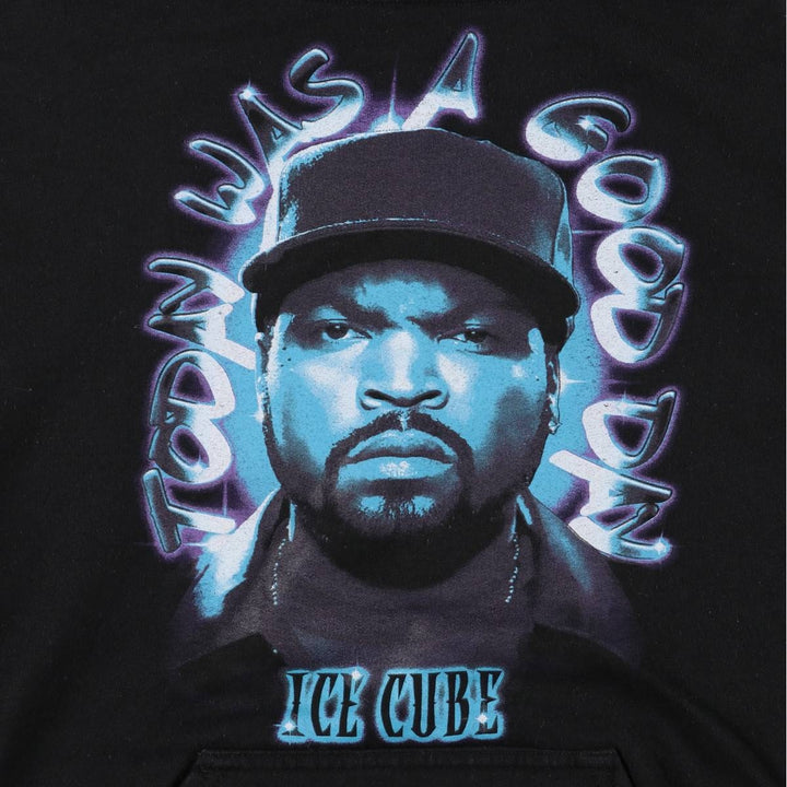 ICE CUBE Band Sweatshirt Pullover Hoodie, Men's Size M cotton black type Vintage Second Hand