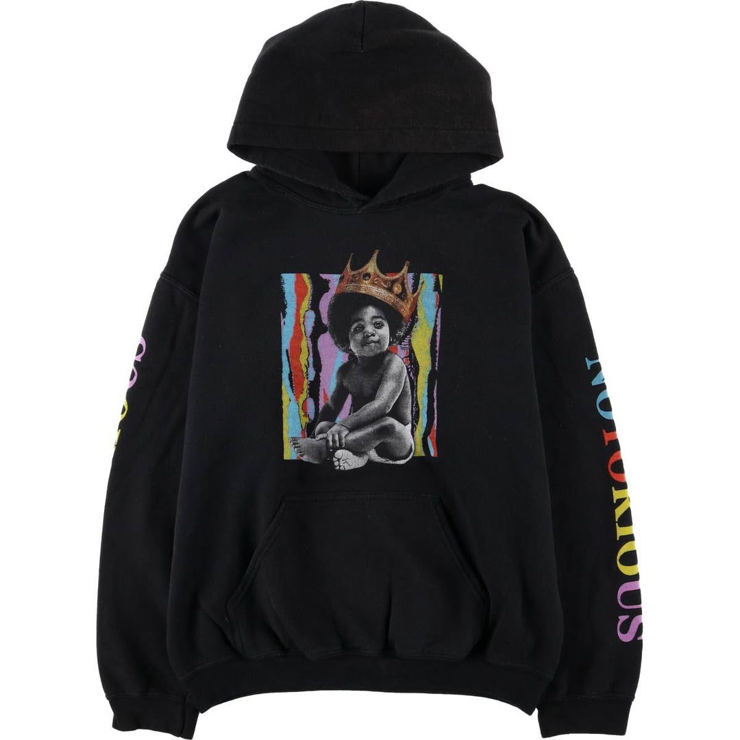 Gildan THE NOTORIUS BIG Band Pullover Sweatshirt, Men's Size L unclear black type Vintage Second Hand