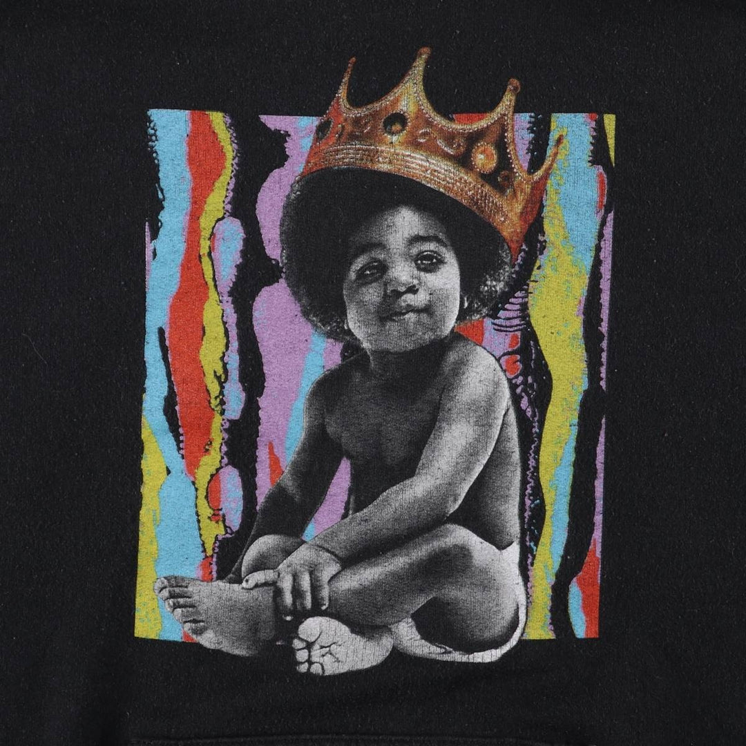 Gildan THE NOTORIUS BIG Band Pullover Sweatshirt, Men's Size L unclear black type Vintage Second Hand
