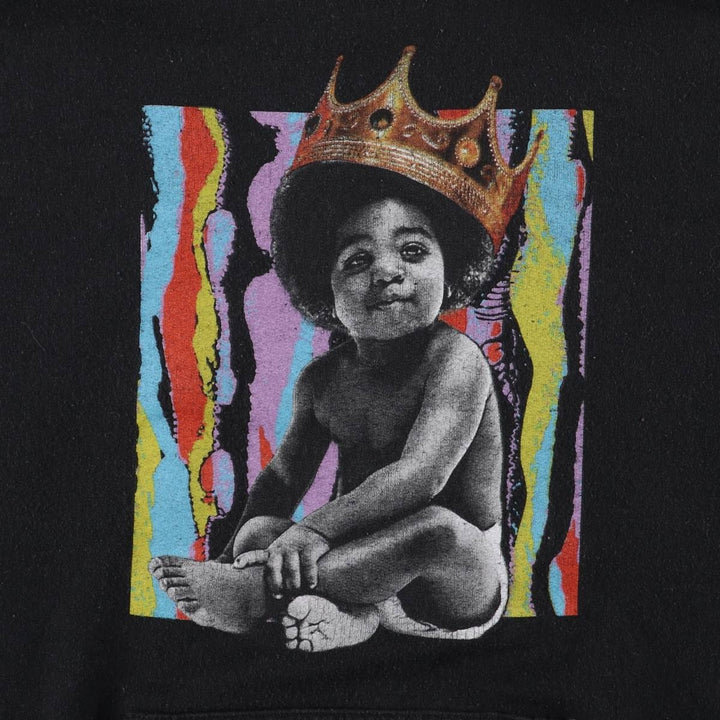Gildan THE NOTORIUS BIG Band Pullover Sweatshirt, Men's Size L unclear black type Vintage Second Hand