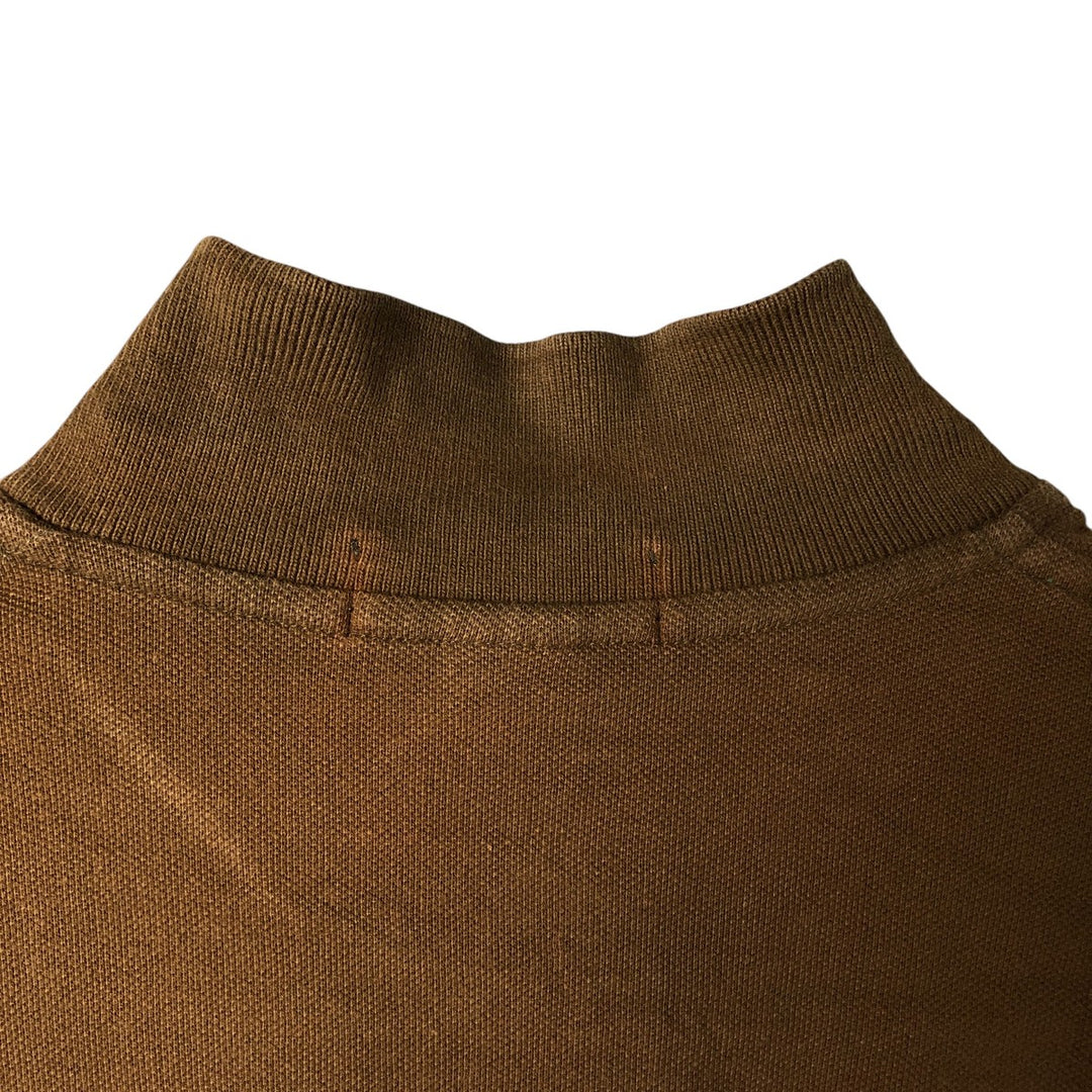 Ralph Lauren POLO by Ralph Lauren short sleeve polo shirt, men's size L cotton brown type Vintage Second Hand