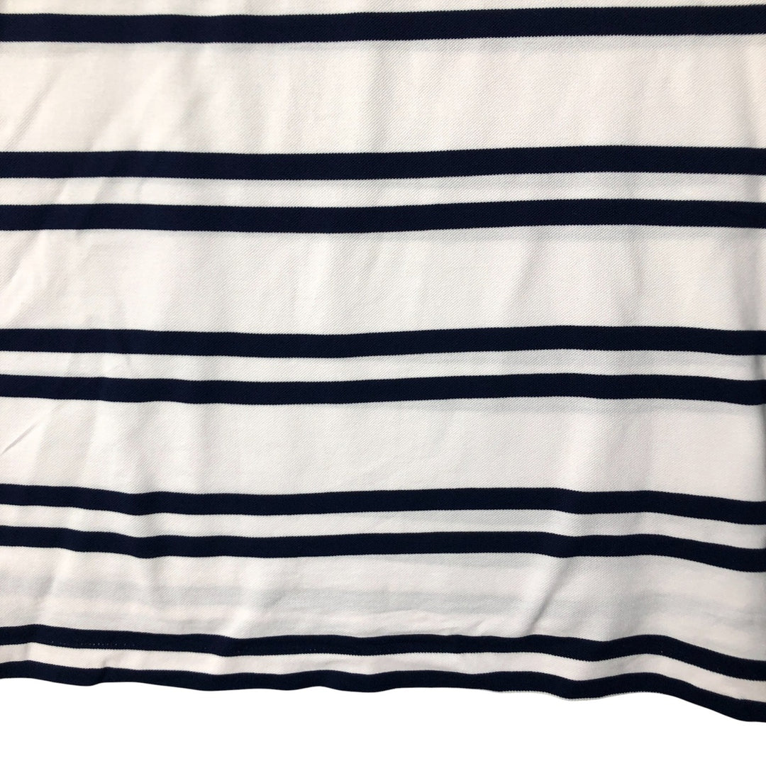 Ralph Lauren POLO by Ralph Lauren short sleeve striped polo shirt, men's size L Pima Cotton white type Vintage Second Hand