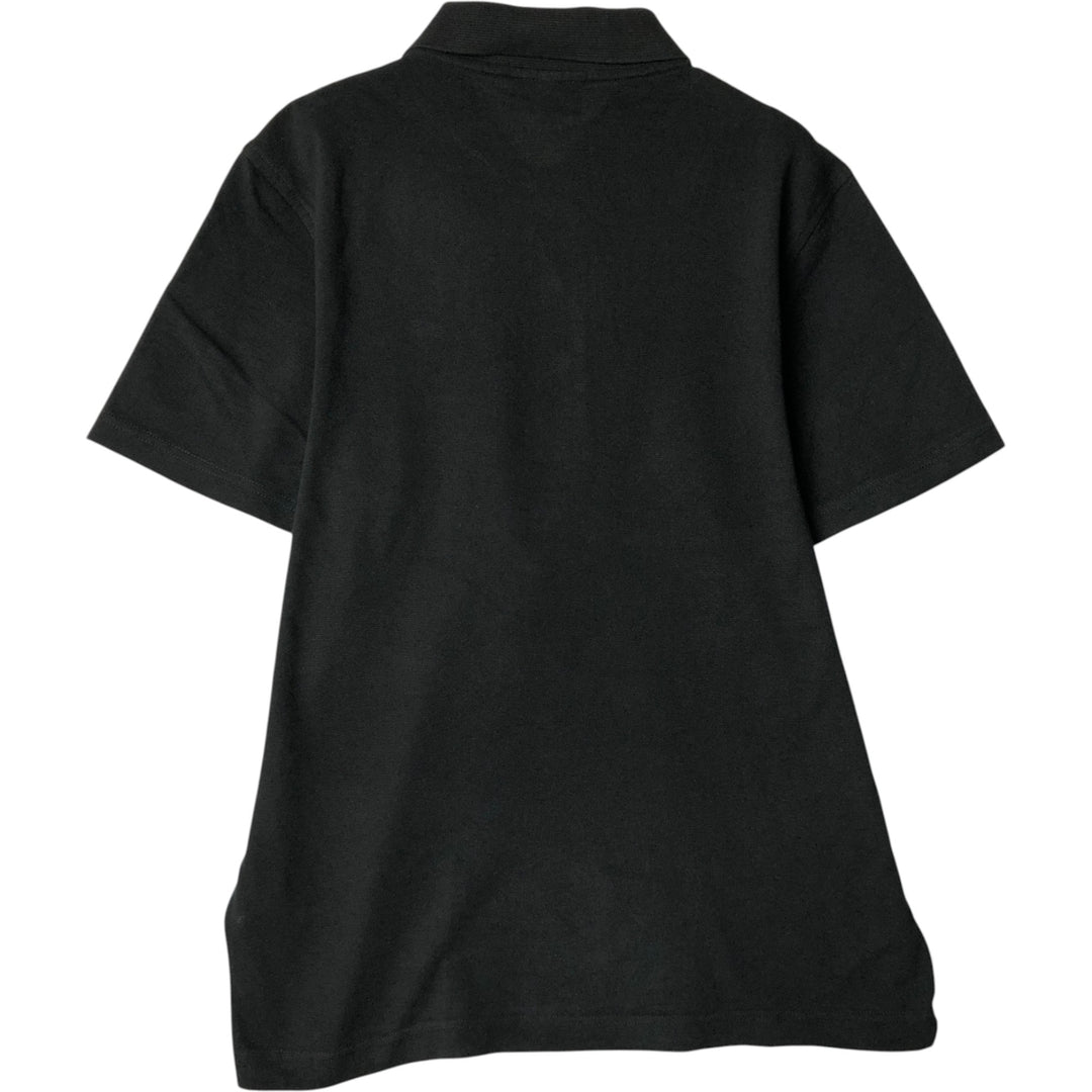 Lacoste LACOSTE SPORT short sleeve polo shirt, men's size M cotton black type Vintage Second Hand