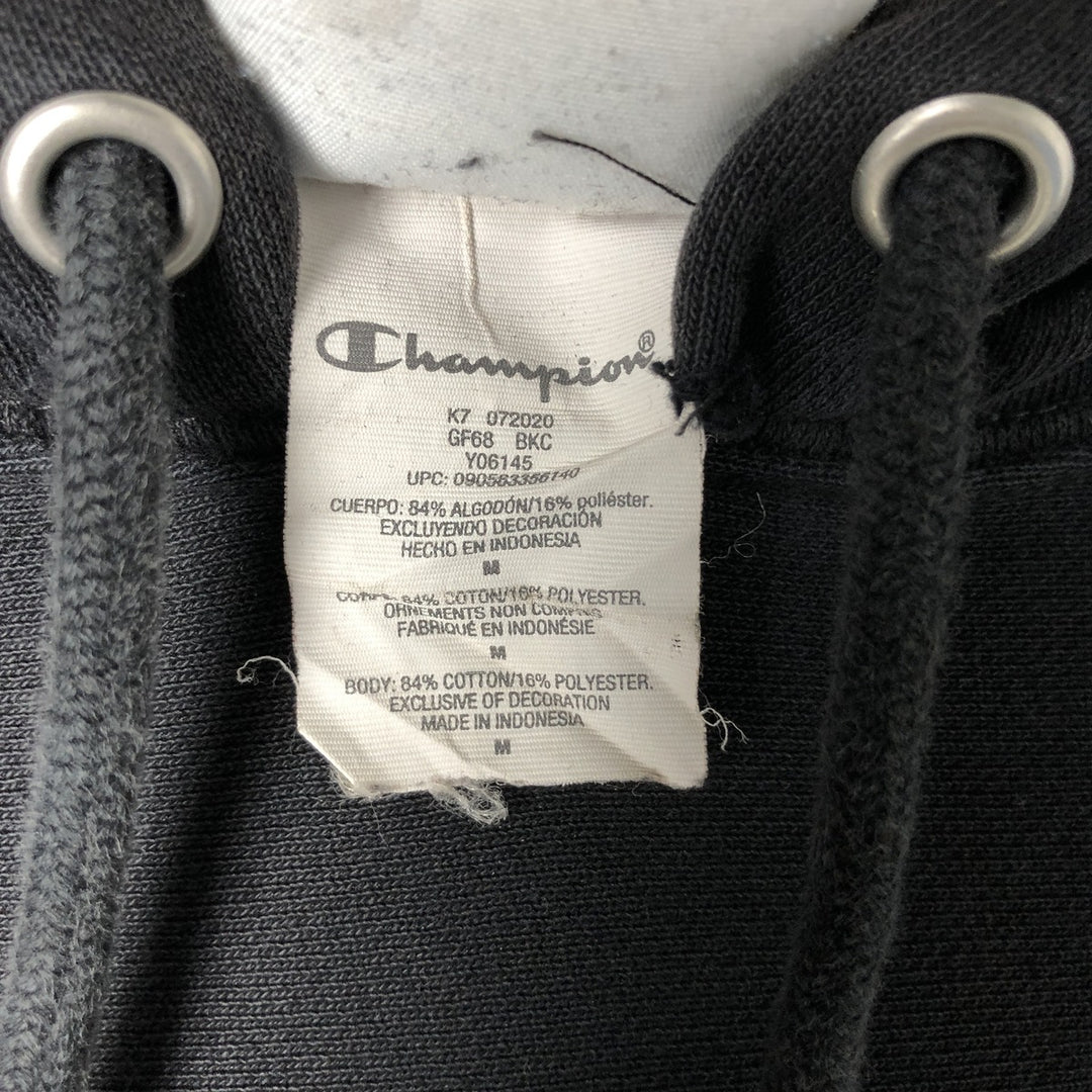 Champion REVERSE WEAVE Reverse Weave Sweat Pullover Hoodie Men's M cotton black type Vintage Second Hand