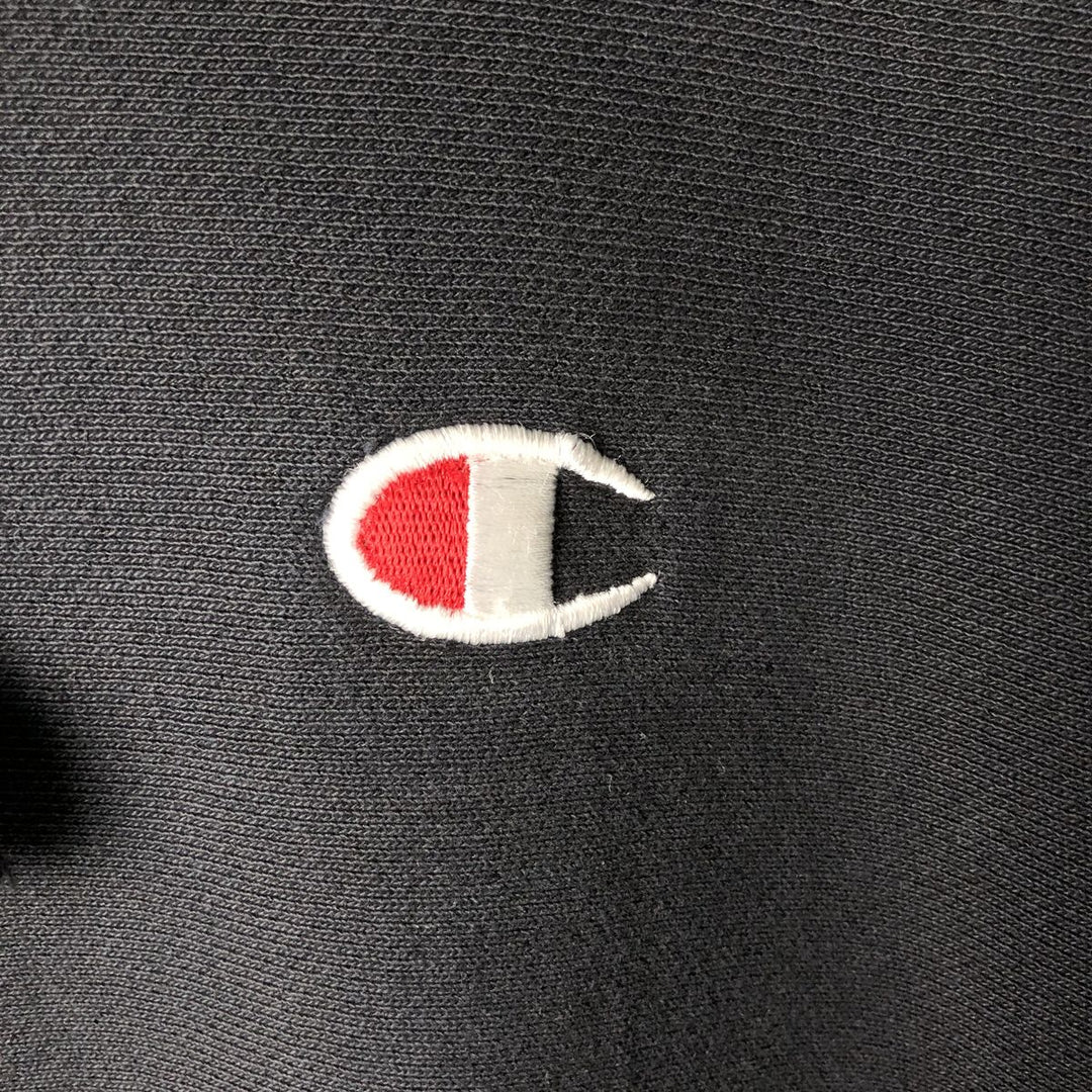 Champion REVERSE WEAVE Reverse Weave Sweat Pullover Hoodie Men's M cotton black type Vintage Second Hand