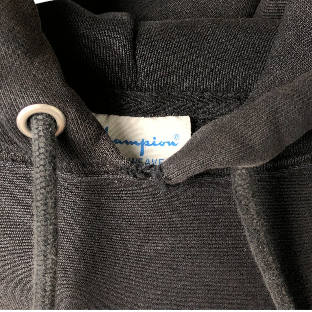 Champion REVERSE WEAVE Reverse Weave Sweat Pullover Hoodie Men's M cotton black type Vintage Second Hand