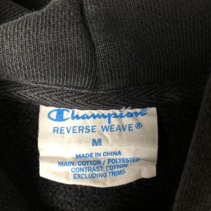 Champion REVERSE WEAVE Reverse Weave Sweat Pullover Hoodie Men's M cotton black type Vintage Second Hand