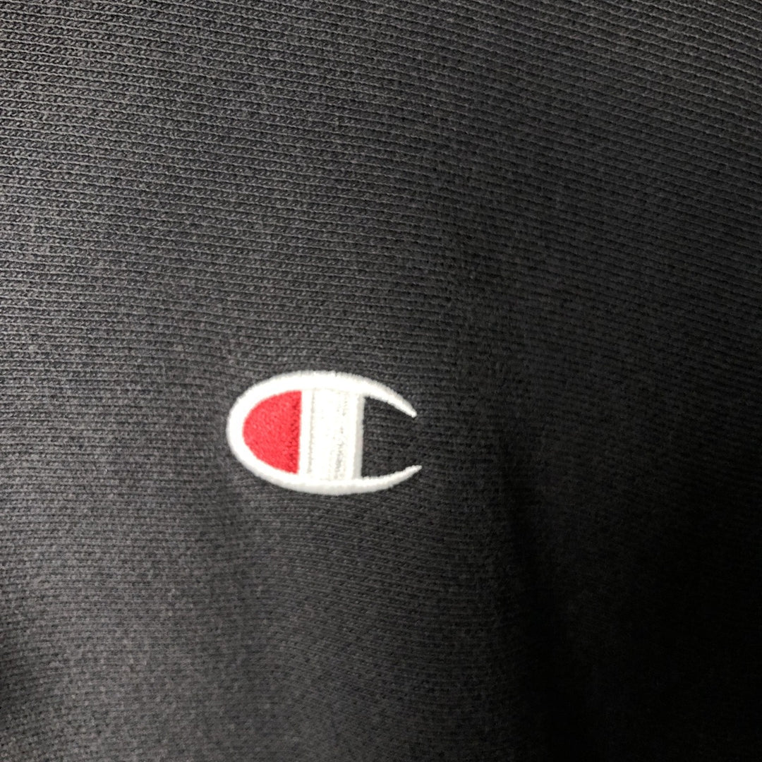 Champion REVERSE WEAVE Reverse Weave Sweat Pullover Hoodie Men's M cotton black type Vintage Second Hand