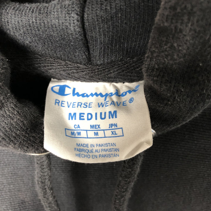 Champion REVERSE WEAVE Reverse Weave Sweat Pullover Hoodie Men's M cotton black type Vintage Second Hand