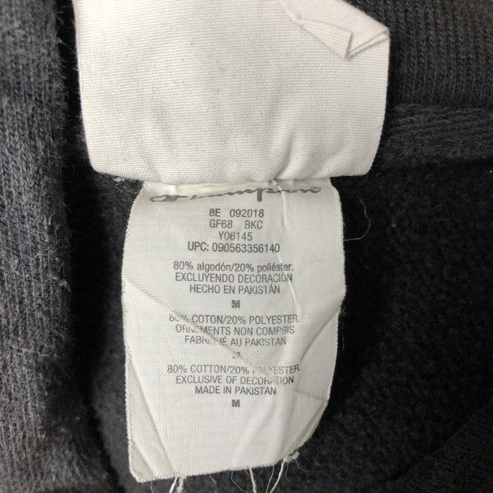 Champion REVERSE WEAVE Reverse Weave Sweat Pullover Hoodie Men's M cotton black type Vintage Second Hand