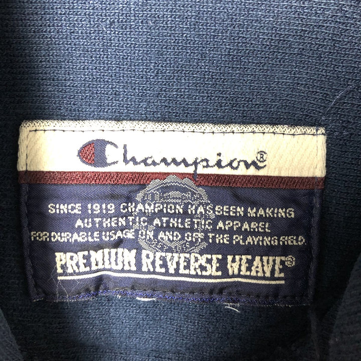2000'S Champion Original Reverse Weave Sweatshirt Pullover Hoodie, Men's XL unclear navy blue type Vintage Second Hand