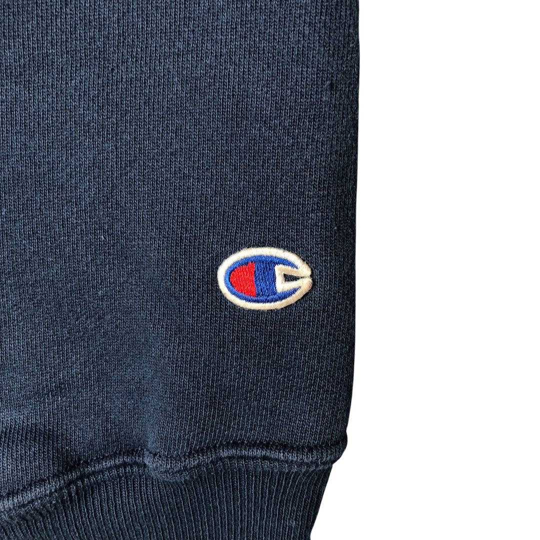 2000'S Champion Original Reverse Weave Sweatshirt Pullover Hoodie, Men's XL unclear navy blue type Vintage Second Hand
