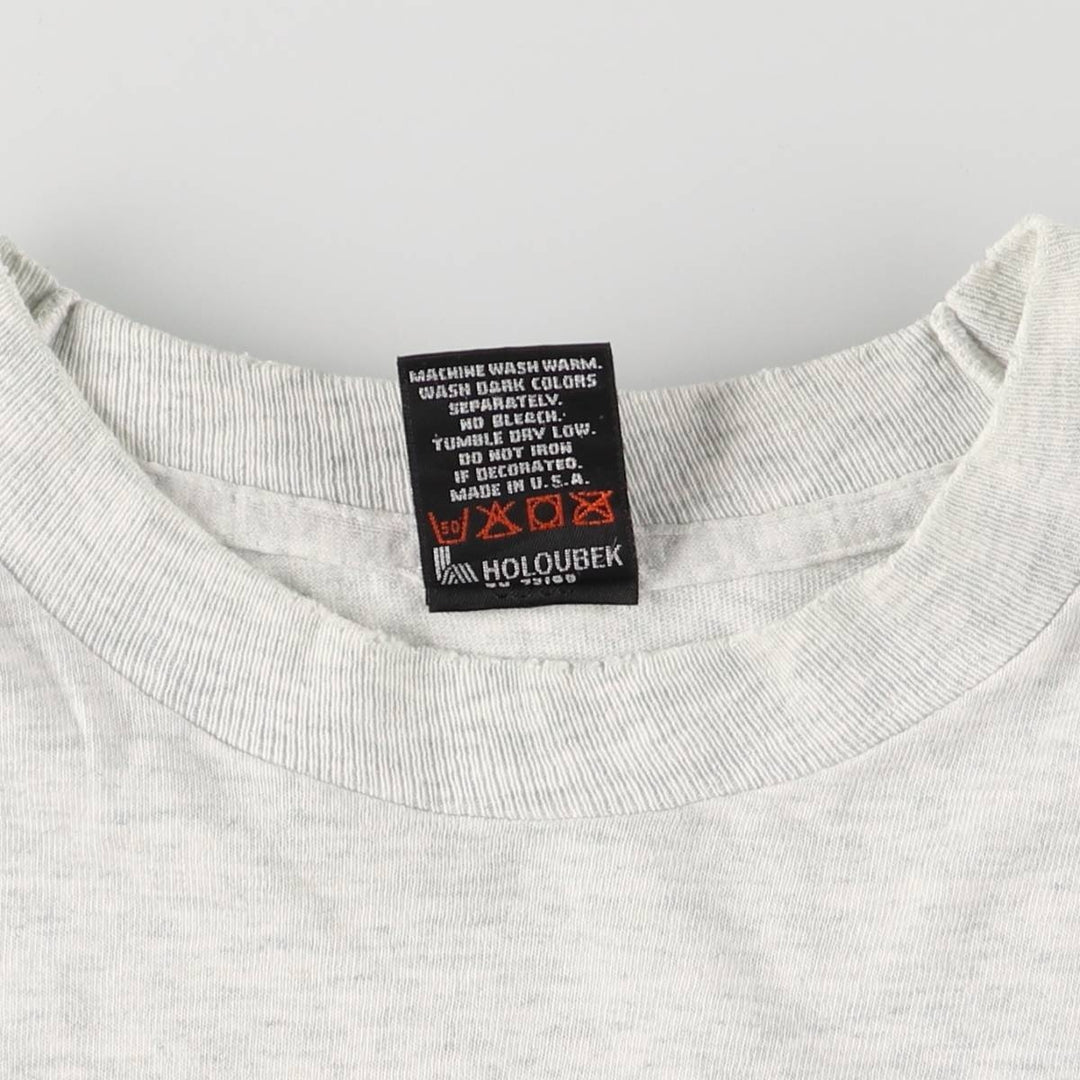 90'S Harley-Davidson long-sleeved T-shirt, Made in USA, Men's XL, Vintage cotton white type Vintage Second Hand