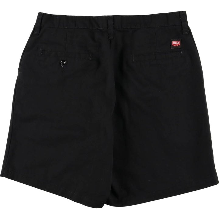 Red Kap Chino Shorts, Women's XXL (W34) polyester black type Vintage Second Hand
