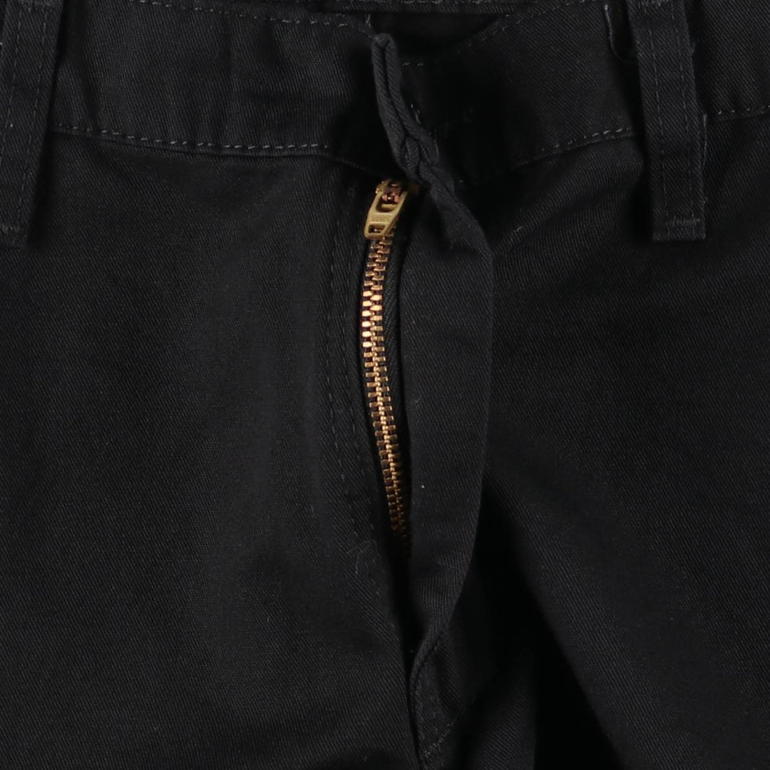 Red Kap Chino Shorts, Women's XXL (W34) polyester black type Vintage Second Hand