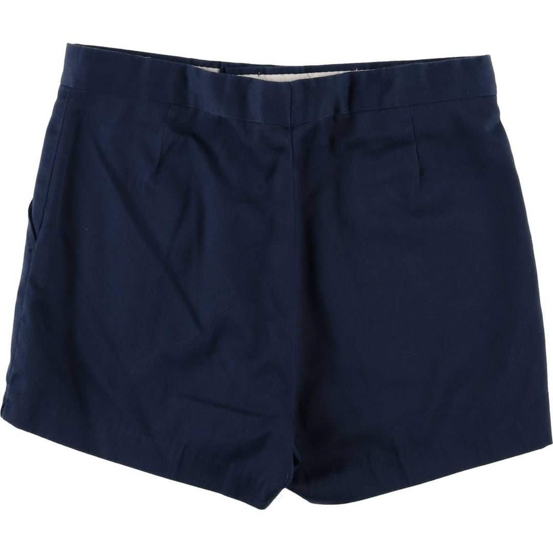 Vintage 1970'S Lacoste IZOD chino shorts, women's size XL (w33). unclear navy blue type Vintage Second Hand